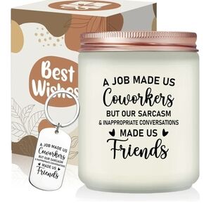 Coworker Candle And Keychain